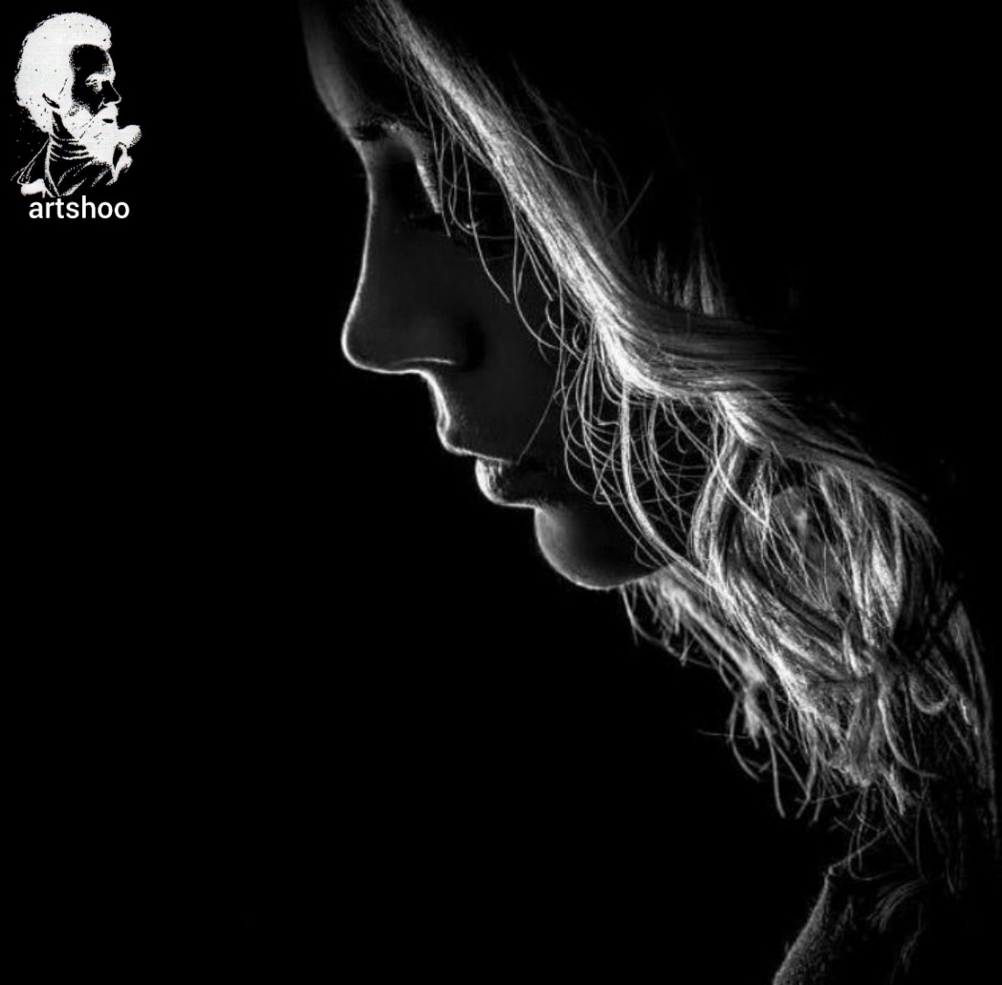 سیاه قلم مدل مداد سفید